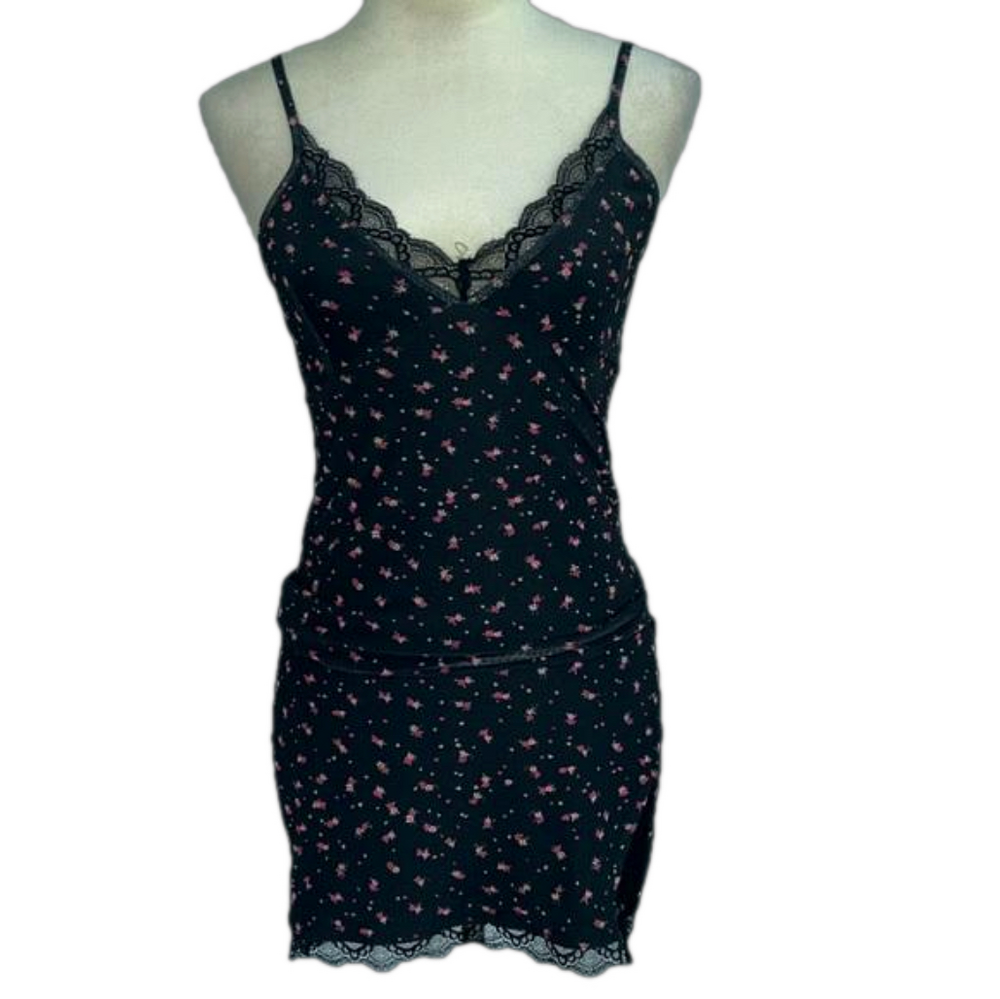 NWT: Garage: Black, Slip Dress, Size small